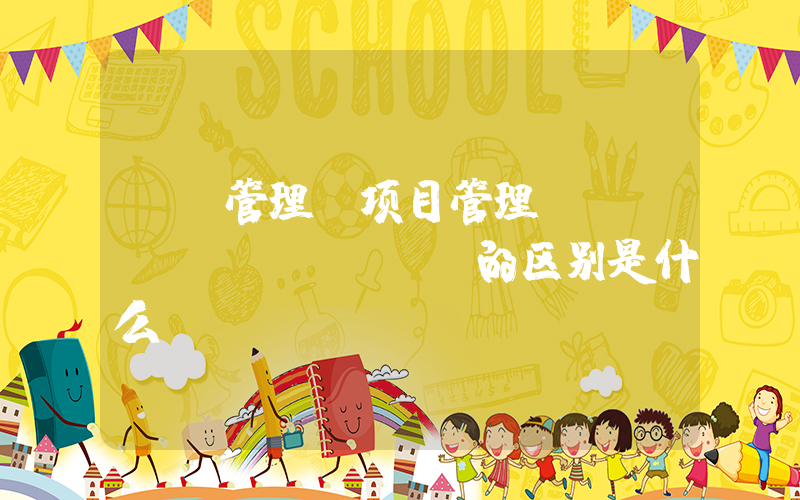 es管理(项目管理WS ES CS MP的区别是什么？)
